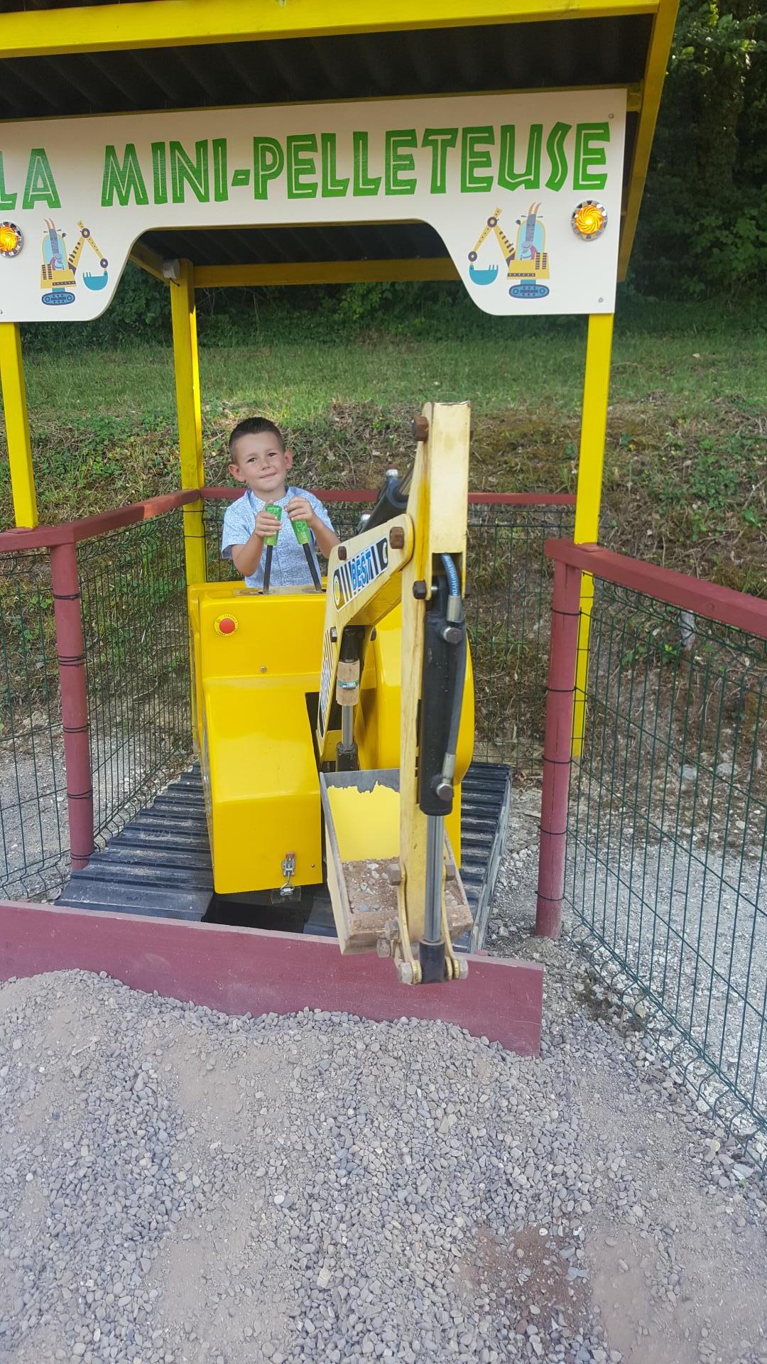 Mini-pelleteuse